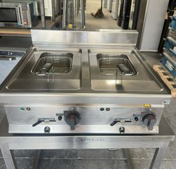 Μεταχειρισμένη ηλεκτρική φριτέζα Βertos E7F10-8BS 80x71x42 Attica-Inox....ΔΕΚΤΗ ΠΙΣΤΩΤΙΚΗ ΚΑΡΤΑ ΓΙΑ ΑΤΟΚΕΣ ΔΟΣΕΙΣ