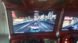 Drift twin arcade driving raw thrills-thumb-1