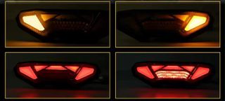 Φανάρι led με ενσωματωμένα φλας Tracer 900/Mt09