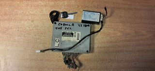 TOYOTA COROLLA (E11) 4E-FE 1.3cc 16V ΣΕΤ IMMOBILIZER ΕΓΚΕΦΑΛΟΣ ΚΙΝΗΤΗΡΑ 8966116590