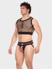 Barcode Berlin Mesh Crop Arman Black-thumb-1