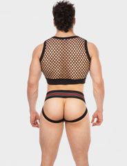 Barcode Berlin Mesh Crop Arman Black-thumb-3