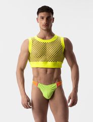 Barcode Berlin Mesh Crop Arman Neongreen-thumb-2