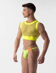 Barcode Berlin Mesh Crop Arman Neongreen-thumb-1