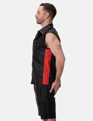 Barcode Berlin Shirt Vest Jolo Black-thumb-1