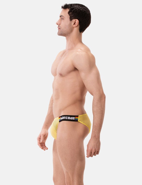 Barcode Berlin Pride Brief Regiro Yellow