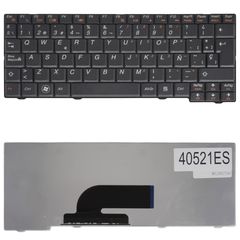 Teclado Español para Portátil - Spanish Laptop Keyboard για Lenovo IdeaPad S10-2 S10-2C S10-3C S11 PK1308H3A65 25-008466 25008868 25-008896 ES Black ( Κωδ.40521ES )