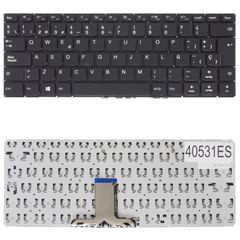 Teclado Español para Portátil - Spanish Laptop Keyboard για Lenovo Ideapad 510S-14IKB 80UV 510S-14ISK 80TK 310S-14IKB 80UY 310S-14ISK 80UA 310S-14AST 80UL 5CB0L45195 5CB0L45321 ES No Frame Black ( Κωδ