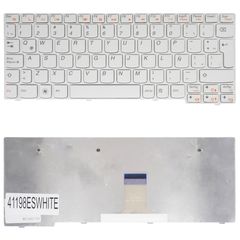 Teclado Español para Portátil - Spanish Laptop Keyboard για Lenovo IdeaPad S10-3 S10-3S S10-3T S100 M13 S205 U160 U165 S100 S110 25009576 25010968 ES White ( Κωδ.41198ESWHITE )