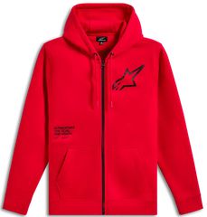 Ζακέτα Αντρική ALPINESTARS  Transverse Zip Hoodie Κόκκινη