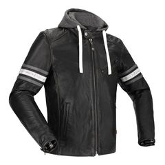 TOULON 2 LEATHER JACKET RICHA GREY