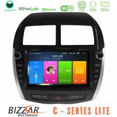 Bizzar C Series Lite 4Core Android14 2+32GB Mitsubishi ASX 2013-2018 Navigation Multimedia Tablet 9 (Oem Look) | Pancarshop