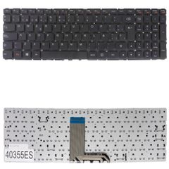 Teclado Español para Portátil - Spanish Laptop Keyboard για Lenovo Yoga 500-15ISK 80R6 500-15IHW 80N7 500-15IBD 80N6 Flex 3-1570 80JM 3-1580 80R4 IdeaPad 700-15ISK 80RU 700-17ISK 80RV 5CB0J34096 5CB0L