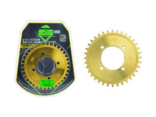 Γρανάζι πίσω ρόδας χρυσό 415 36Δ YAMAHA CRYPTON X 135 AJI RACING