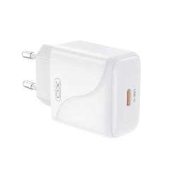 XO 249-0189 Φορτιστής Χωρίς Καλώδιο με Θύρα USB-C 20W Power Delivery / Quick Charge 3.0 Λευκός