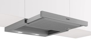 Bosch DFM064W55 Συρόμενος Απορροφητήρας 394 m³/h, LED Φωτισμός, 3 Ταχύτητες Inox