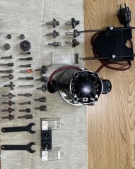 Vintage Black & Decker Router 7615 USA (Towson Maryland) + 30+ Router Bits DIMAR – Επαγγελματικό Σετ Ξυλουργικής