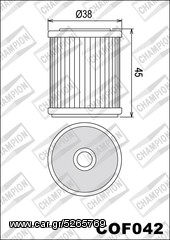 ΛΥΡΗΣ CHAMPION ΦΙΛΤΡΟ ΛΑΔΙΟΥ ΓΙΑ YAMAHA WR 250 F / WR 400 F / WR 426 F / TTR 250, COF042