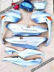 Πλαστικά κουστούμι suzuki epicuro 125- 150 uc 125 uc150 γνήσιο fairing, ποδιά, ποδιές, φέρινγκ, μάσκα, λασπωτήρας, κάλυμμα, πλαστικό, κοντέρ, φανάρι, φλας, πίσω φανός, πατάκι ποδιού