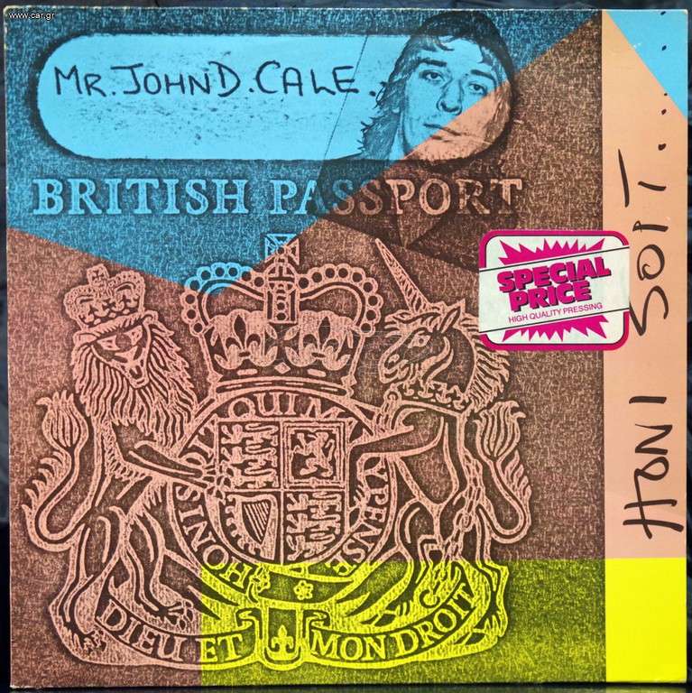 JOHN CALE - HONI SOIT