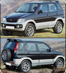 Daihatsu Terios 2004 Για ανταλλαγή με οικόπεδο