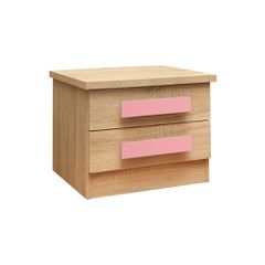 ΚΟΜΟΔΙΝΟ PLAYROOM SONAMA-ΡΟΖ HM331+HM336.02 40Χ48Χ39εκ.