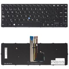 Teclado Español para Portátil - Spanish Laptop Keyboard για Toshiba Satellite Pro A40-C Tecra A40-C A40-C1430 A40-C-151 G83C000GV5UE G83C000H95US P000677480 TBM15F83USJ3561 ES Backlight Pointer Black