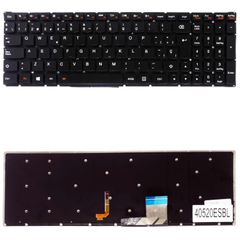 Teclado Español para Portátil - Spanish Laptop Keyboard για Lenovo Touch Y50 Y70 Y50-70AM U530 25215987 25215958 25215956 25215963 25215964 25215965 25215966 25215967 25215968 ES No Frame Backlight Bl