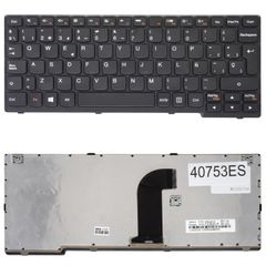 Teclado Español para Portátil - Spanish Laptop Keyboard για Lenovo Ideapad Yoga 11 2696 20187 20264 22696 80AW 11-ITH 11-TTH 25204677 25204707 25204737 25204740 25204710 ES Black ( Κωδ.40753ES )