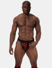 Barcode Berlin Jockstrap Let'S Play Black - Red