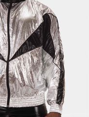 Barcode Berlin Jacket Frank Silver - Black M-thumb-2