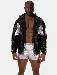 Barcode Berlin Jacket Frank Black - Silver M-thumb-5