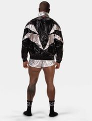 Barcode Berlin Jacket Frank Black - Silver M-thumb-4