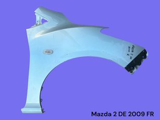 MAZDA 2 DE 2008-2014 ΜΕΤΑΧΕΙΡΙΣΜΕΝΑ ΑΝΤΑΛΛΑΚΤΙΚΑ ( φτερό εμπρός δεξί συνοδηγού πλευρά γνήσιο μεταχειρισμένο)