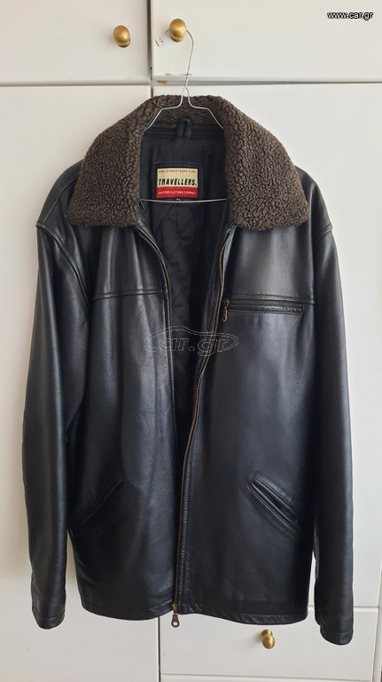 Jacket Δερμάτινο TRAVELLERS (μέγεθος XL)