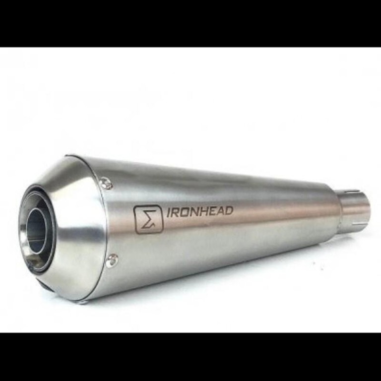Ixil Ironhead Muffler - Left Side