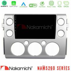 Nakamichi NAM5260 Series 4Core Android13 4+64GB Toyota FJ 2007-2014 Navigation Multimedia Tablet 9 Με Carplay & Android Auto | Pancarshop