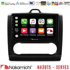 Nakamichi NA3615 Series Με Wireless Carplay & Android Auto Ford Focus Auto AC Media Station Tablet 9 (Μαύρο Χρώμα) | Pancarshop