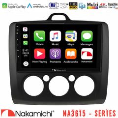 Nakamichi NA3615 Series Με Wireless Carplay & Android Auto Ford Focus Manual AC Media Station Tablet 9 (Μαύρο Χρώμα) | Pancarshop
