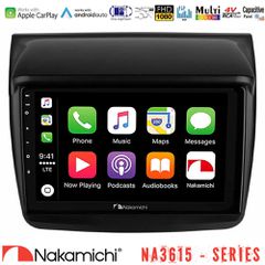Nakamichi NA3615 Series Με Wireless Carplay & Android Auto Mitsubishi L200 Media Station Tablet 9 | Pancarshop