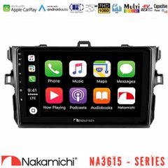 Nakamichi NA3615 Series Με Wireless Carplay & Android Auto Toyota Corolla 2007-2012 Media Station Tablet 9 | Pancarshop
