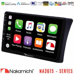 Nakamichi NA3615 Series Με Wireless Carplay & Android Auto Nissan Navara D40 Media Station Tablet 9 | Pancarshop