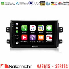 Nakamichi NA3615 Series Με Wireless Carplay & Android Auto Suzuki SX4 2006-2014 Fiat Sedici 2006-2014 Media Station Tablet 9 | Pancarshop