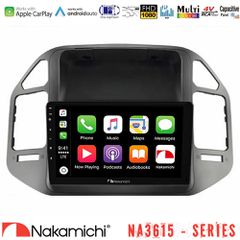 Nakamichi NA3615 Series Με Wireless Carplay & Android Auto Mitsubishi Pajero 2002-2006 Media Station Tablet 9 | Pancarshop