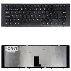 Teclado Español para Portátil - Spanish Laptop Keyboard για Sony Vaio VPC-EG VPC-EG100C VPC-EG14FJ/P VPC-EG14FJ/W NSK-SF0SW NSK-SF1SW NSK-SF3SW 148969711 ES Βlack ( Κωδ.40379ES )