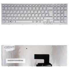 Teclado Español para Portátil - Spanish Laptop Keyboard για Sony Vaio VPC-EE PCG-61611M PCG-61511L PCG-61611L V116646B AENE7U00010 148915521 ES White ( Κωδ.40296ESWHITE )