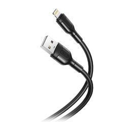 XO 249-0158 2.1A USB to Lightning Cable Μαύρο 1m NB212