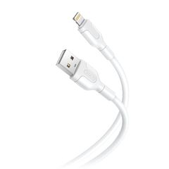 XO 249-0159 USB to Lightning Cable Λευκό 1m NB212