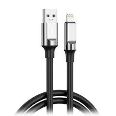 XO 249-0142 USB-A to Lightning Cable 30W Μαύρο 1m Nb251