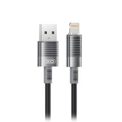 XO 249-0140 USB-A to Lightning Cable 12W Μαύρο 1m NB282
